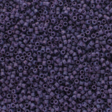 11/0 Delica Bead #2292 Frosted Glazed Violet 5.2g