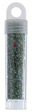 11/0 Delica Bead #2311 Frosted Glazed Rainbow Green Pine 5.2g