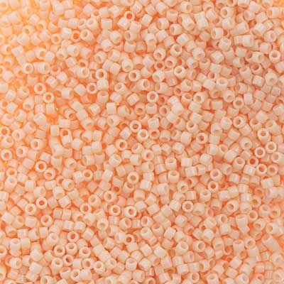 11/0 Delica Bead #2351 Op Duracoat Cream Dyed 5.2g