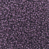 11/0 Delica Bead #2360 Op Duracoat Graphite Dyed 5.2g