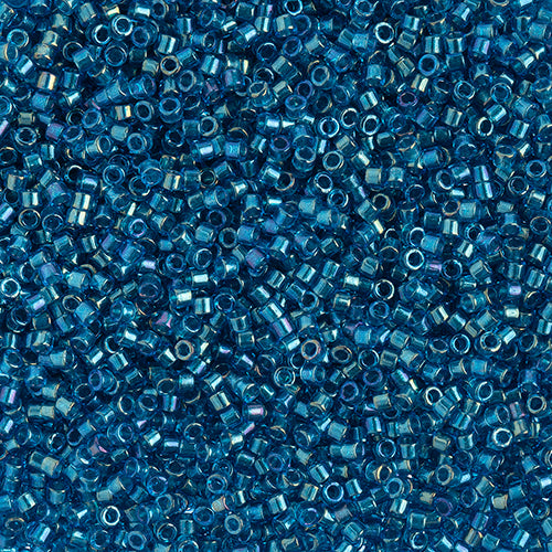 11/0 Delica Bead #2385 Fancy Lined Blue Zircon 5.2g