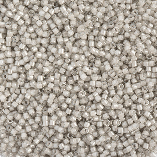 11/0 Delica Bead #2391 Fancy Lined White 5.2g