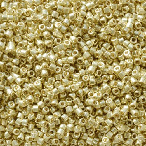 11/0 Delica Bead #2502 Duracoat Light Gold 5.2g