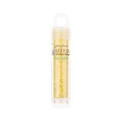11/0 Delica Bead #2101 Duracoat Opaque Light Lemon Ice 5.2g