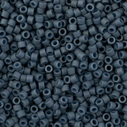 11/0 Delica Bead #2408 Matte Deep Violet 5.2g