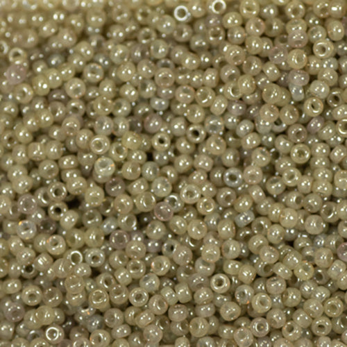 11/0 Miyuki Seed Beads #2374 Opaque Light Olive Green 22g