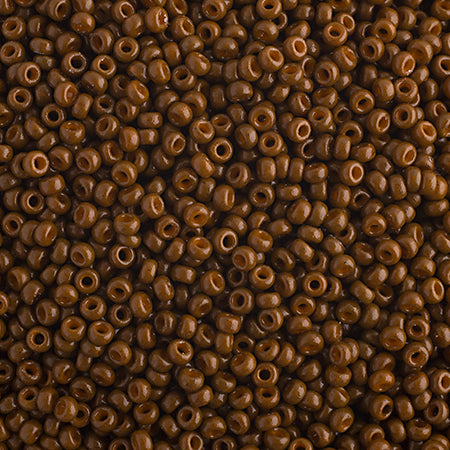 11/0 Miyuki Seed Beads #4492 Duracoat Sienna 22g