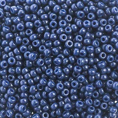 15/0 Miyuki Seed Beads #4493 Duracoat Navy Blue 22g