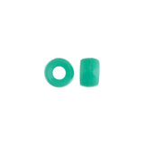 Mini Crow/Pony Beads Opaque Turquoise Green 1000/pk