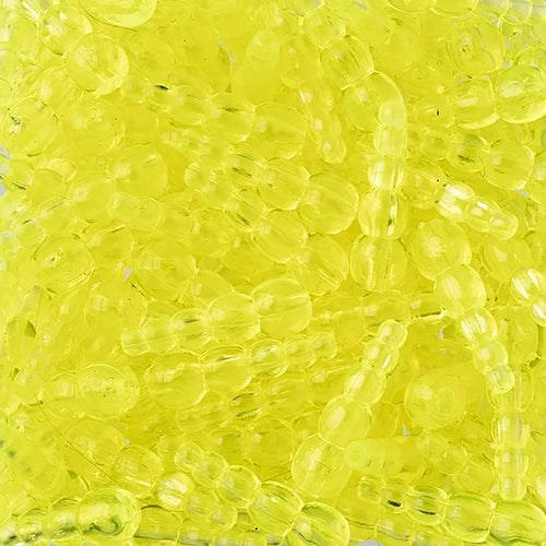 Stacked Fishing Beads UV Chartreuse 50/pk
