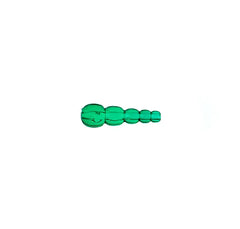 Stacked Fishing Beads Dark Green 50/pk