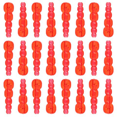 Stacked Fishing Beads 50/pk - UV Raspberry