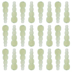 Stacked Fishing Beads Glow In The Dark 50/pk