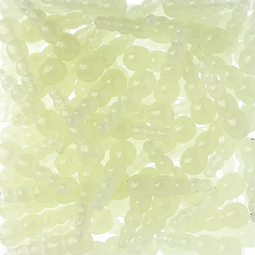 Stacked Fishing Beads Glow In The Dark 50/pk