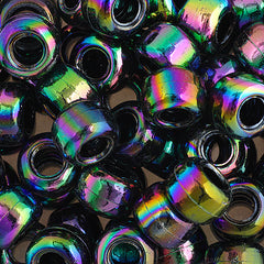 Pony Beads 100/pk - Black Iris