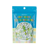 Craft Beads Plastic Disc 7mm Green Mix 72g