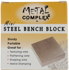 Steel Bench Block 2.5 inch 1/pk