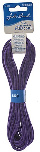 Corde Parachute 4mm Violet 16ft