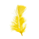 Marabou Feathers 5-7" Yellow 6g