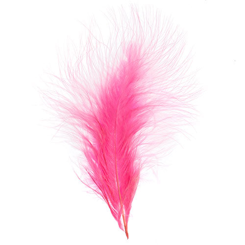Marabou Feathers 5-7" Pink 6g
