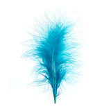 Marabou Feathers 5-7" Turquoise 6g