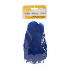 Goose Feathers 5-7" Royal Blue 6g