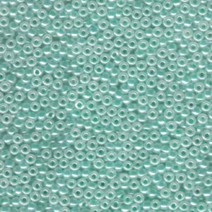 8/0 Miyuki Seed Beads #0536 Ceylon Aqua Green 22g