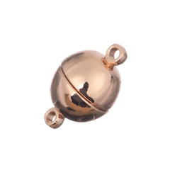 Magnetic Clasp 10mm Round Rose Gold 10/pk