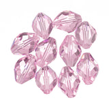 K9 Glass Oval Beads 11x8mm Rosaline 10/pk