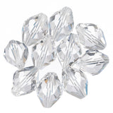 K9 Glass Oval Beads 13x10mm Crystal 10/pk