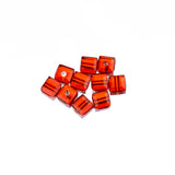 K9 Glass Cube Beads 4mm Light Siam 10/pk