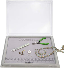 Bead Mat Tray with Clear Cover 12.5x9.25"