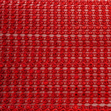 Crystal Lane Rhinestone Banding SS8 Red/Light Siam 10yd/pk