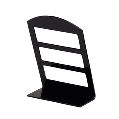 Earring Display L-Shaped Black