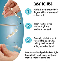 Basic Elements Metal Awl with Ergo Grip