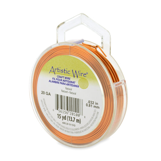 Artistic Wire 20g Natural Copper 15yd