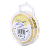 Artistic Wire 24g Tarnish Resistant Brass 20yd