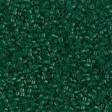 11/0 Delica Bead #0776 Tr Matte Emerald Dyed 5.2g