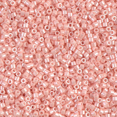11/0 Delica Bead #1533 Lt Salmon Ceylon 50g Bag