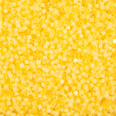 11/0 Delica Bead #1855 Silk Sun Glow Inside Dyed 5.2g