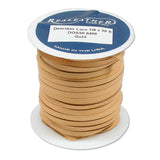 Realeather Deerskin Lace 1/8" 50ft Gold