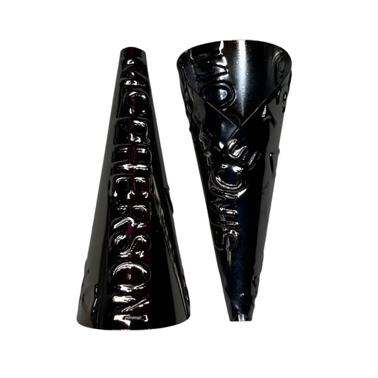 Mcpherson Jingle Cones, Child Bright Hematite 100/pk