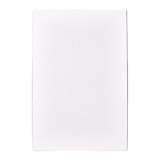 Faux Leather White 8x12in Each
