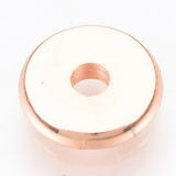 Metal Disc Spacers 4mm Rose Gold Plated 20/pk