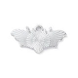 Gothic Bat Enamel Pendant 14x25mm 5/pk