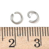 Jump Rings 5mm Round 20g Stainless Steel 100/pk