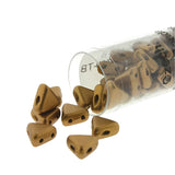 *6mm Kheops par Puca Beads 9g - Bronze Gold Matte