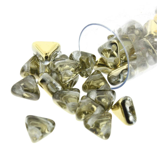 *6mm Kheops par Puca Beads 9g - Crystal Dorado