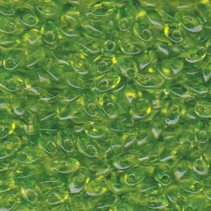 Long Magatama Beads #143 Transparent Chartreuse 8.5g
