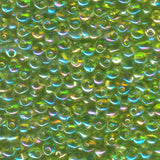 Magatama Beads #143R Tr Chartreuse AB 23g